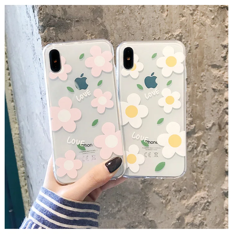 Ottwn Flower Phone Cover Soft TPU Phone Cases For iPhone XS Max XR X 8 7 6 6S Plus Fashion Clear Phone Back Case Cover Shells
Ottwn Flower Phone Cover Soft TPU Phone Cases For iPhone XS Max XR X 8 7 6 6S Plus Fashion Clear Phone Back Case Cover Shells