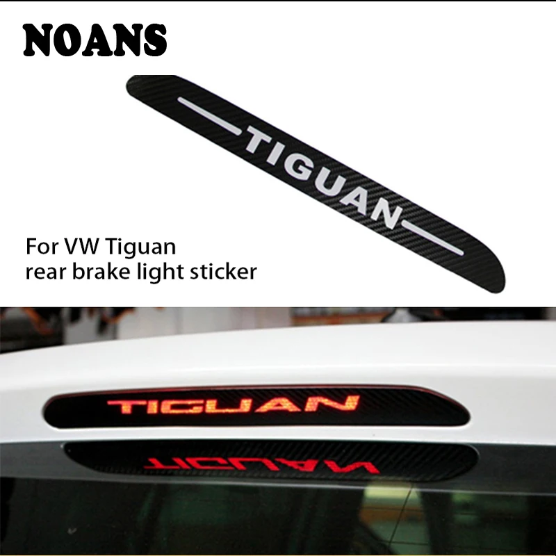 NOANS Car Black Carbon Fiber High Brake Light Stickers Decoration For 2017 2018 Volkswagen VW Tiguan MK2 Accessories
NOANS Car Black Carbon Fiber High Brake Light Stickers Decoration For 2017 2018 Volkswagen VW Tiguan MK2 Accessories