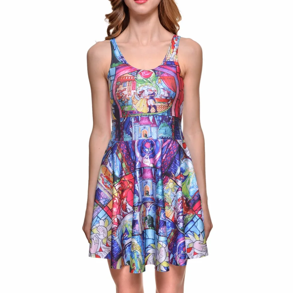 Drop Ship Brand New Hot Sexy Women Casual Dress Tale As Old As Time Reversible Skater Dress Pleated Print Dresses
Drop Ship Brand New Hot Sexy Women Casual Dress Tale As Old As Time Reversible Skater Dress Pleated Print Dresses