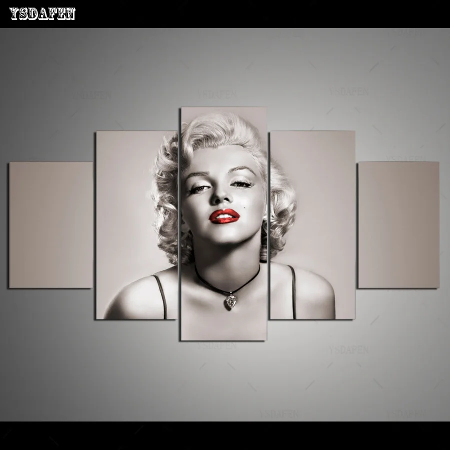 Drop Shipping Wall Decor Marilyn Monroe Canvas Painting Pictures Modular Paintings Wall Art Canvas Prints Framed art HG-332
Drop Shipping Wall Decor Marilyn Monroe Canvas Painting Pictures Modular Paintings Wall Art Canvas Prints Framed art HG-332