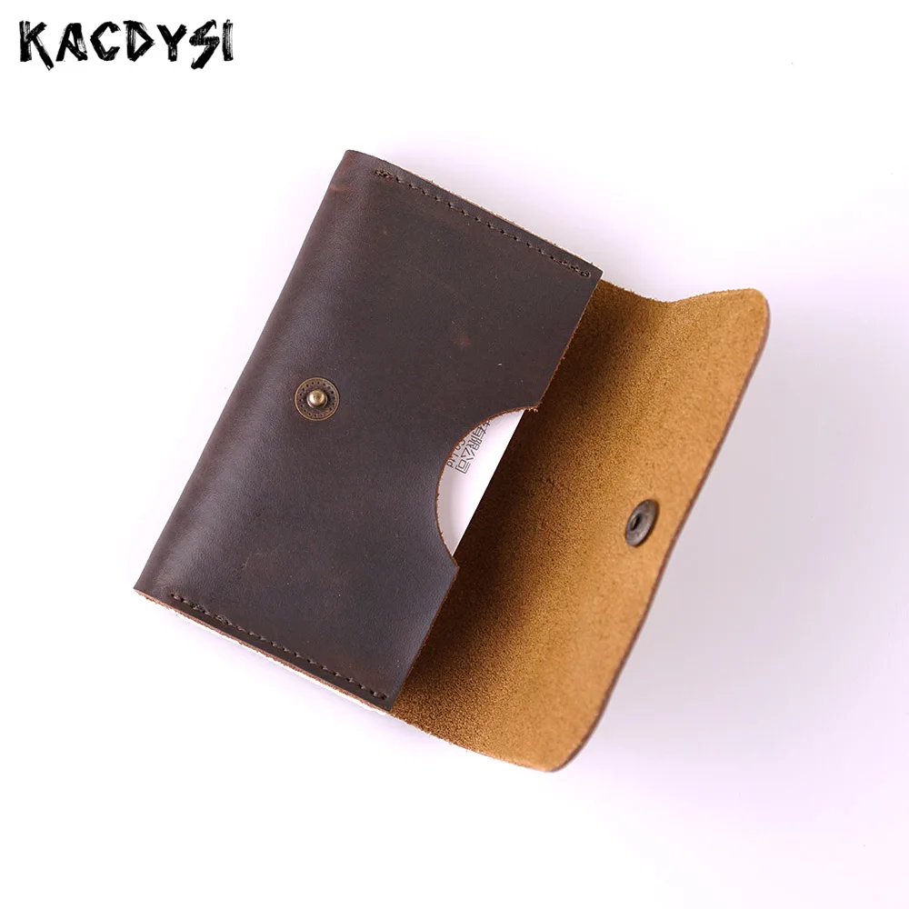 Split Leather Handmade Unisex Small Wallets Card Case Vintage Mens Women ID Credit Card Holder Short Buniesss Card Holder Wallet
Split Leather Handmade Unisex Small Wallets Card Case Vintage Mens Women ID Credit Card Holder Short Buniesss Card Holder Wallet