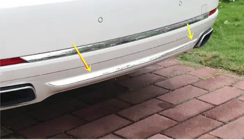 Steel Chrome Rear Bumper Bottom Sill Cover Fit for BMW 7 Series F01 F02 2010-2015
Steel Chrome Rear Bumper Bottom Sill Cover Fit for BMW 7 Series F01 F02 2010-2015