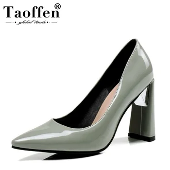 TAOFFEN 5 Colors Size 33-46 Women Pumps Pointed Toe Strange Heels Shoes Women Elegant Office Ladies Classics Footwear
TAOFFEN 5 Colors Size 33-46 Women Pumps Pointed Toe Strange Heels Shoes Women Elegant Office Ladies Classics Footwear