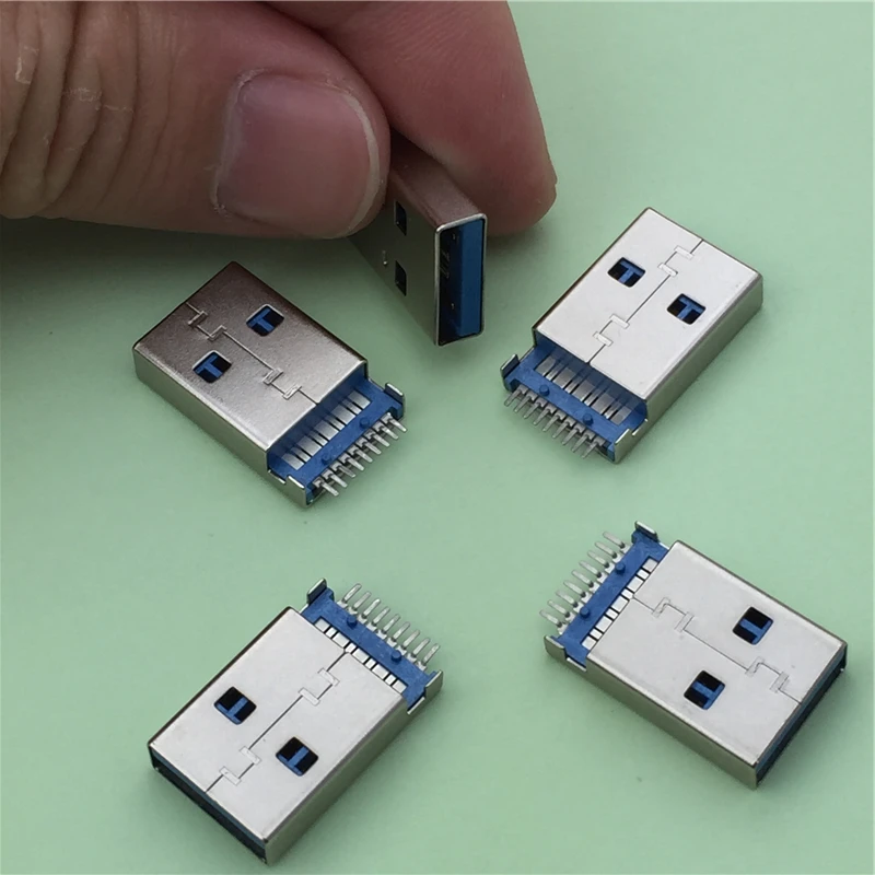 5pcs/lot USB 3.0 A Type Male Plug Connector G47 for High-speed Data Transmission Free Shipping
5pcs/lot USB 3.0 A Type Male Plug Connector G47 for High-speed Data Transmission Free Shipping