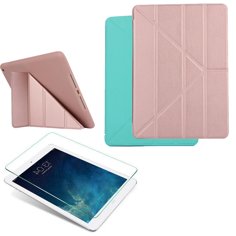 TPU Smart Shell For Apple IPad Air 1 For IPad 5 Holder Case + 3d Scratch-resistant Anti-skid Tab Tempered Glass Protective
TPU Smart Shell For Apple IPad Air 1 For IPad 5 Holder Case + 3d Scratch-resistant Anti-skid Tab Tempered Glass Protective