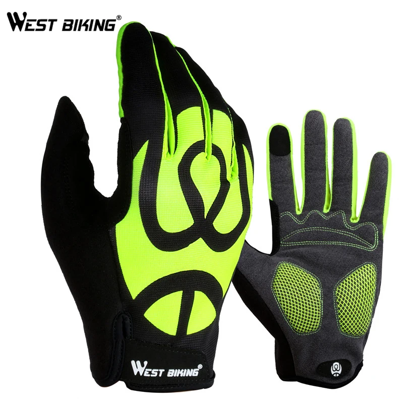 WEST BIKING Bicycle Glove Full Finger GEL Anti-Slip Touch Screen MTB Road Bike Men Women Outdoor Sport Breathable Cycling Gloves
WEST BIKING Bicycle Glove Full Finger GEL Anti-Slip Touch Screen MTB Road Bike Men Women Outdoor Sport Breathable Cycling Gloves
