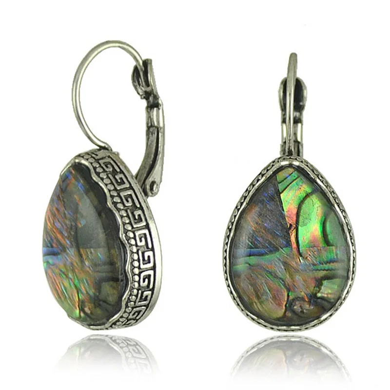 JEPHNE Tribal Jewelry Waterdrop Shell Earrings Retro Antique Silver Plated Boho Jewelry Shell Earring Fashion Jewelry For Women
JEPHNE Tribal Jewelry Waterdrop Shell Earrings Retro Antique Silver Plated Boho Jewelry Shell Earring Fashion Jewelry For Women