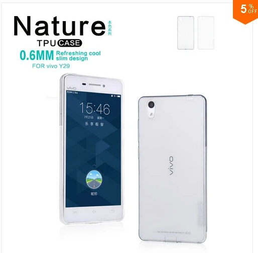 Free Shipping Nillkin Nature Series Ultra Thin TPU Case For BBK Vivo Y29 Soft Back Cover Gift Screen Protector 
Free Shipping Nillkin Nature Series Ultra Thin TPU Case For BBK Vivo Y29 Soft Back Cover Gift Screen Protector