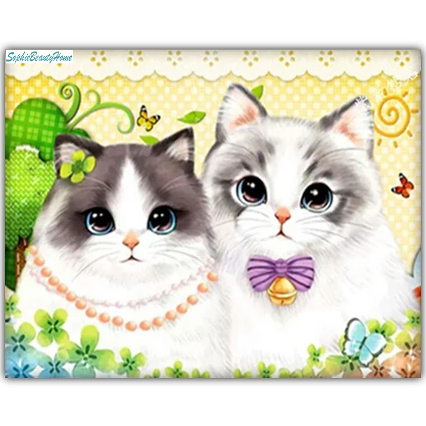Sophie Beauty Home 5D DIY Diamond Embroidery Animal Cat 3D Mosaic Cross stitch Kit Wall Sticker Decorative Pattern
Sophie Beauty Home 5D DIY Diamond Embroidery Animal Cat 3D Mosaic Cross stitch Kit Wall Sticker Decorative Pattern