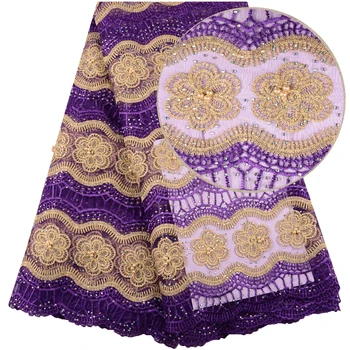 2019 Embroidered African French Tulle Net Lace With Beads For Party Dress High Quality Guipure French Net Lace With Stones 1503B
2019 Embroidered African French Tulle Net Lace With Beads For Party Dress High Quality Guipure French Net Lace With Stones 1503B