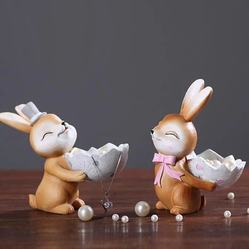Tabletop Rabbit Hare Ornament Statue Sculpture Shelf Stand Model Xmas Gift Present, Wedding, Baby Shower Keepsake
Tabletop Rabbit Hare Ornament Statue Sculpture Shelf Stand Model Xmas Gift Present, Wedding, Baby Shower Keepsake