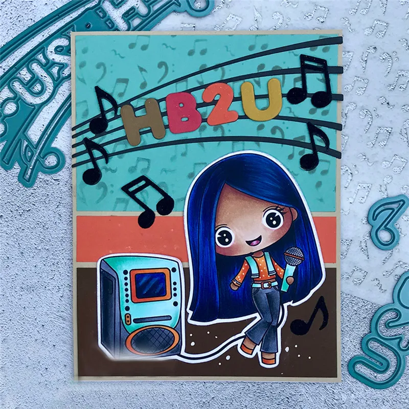 Happy Birthday Music Note HB2U Metal Cutting Die Stencil for Scrapbooking Album Embossing Die Cut Card Making 2019 New
Happy Birthday Music Note HB2U Metal Cutting Die Stencil for Scrapbooking Album Embossing Die Cut Card Making 2019 New