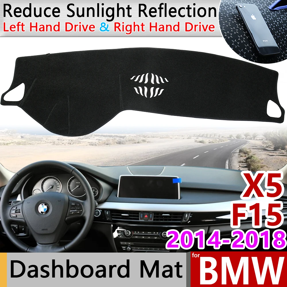 for BMW X5 F15 2014 2015 2016 2017 2018 Anti-Slip Anti-UV Mat Dashboard Cover Pad Shade Dashmat Protect Carpet Accessories X5M
for BMW X5 F15 2014 2015 2016 2017 2018 Anti-Slip Anti-UV Mat Dashboard Cover Pad Shade Dashmat Protect Carpet Accessories X5M