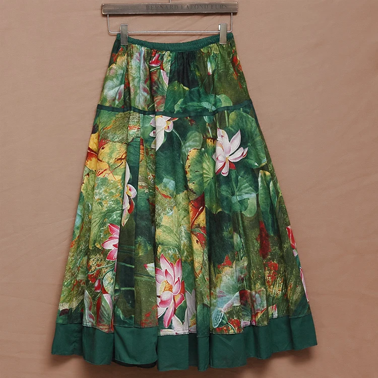 Top Sale Multicolor Print Skirts Bohemia Style Ethnic Print Linen Plus Size Skirts
Top Sale Multicolor Print Skirts Bohemia Style Ethnic Print Linen Plus Size Skirts