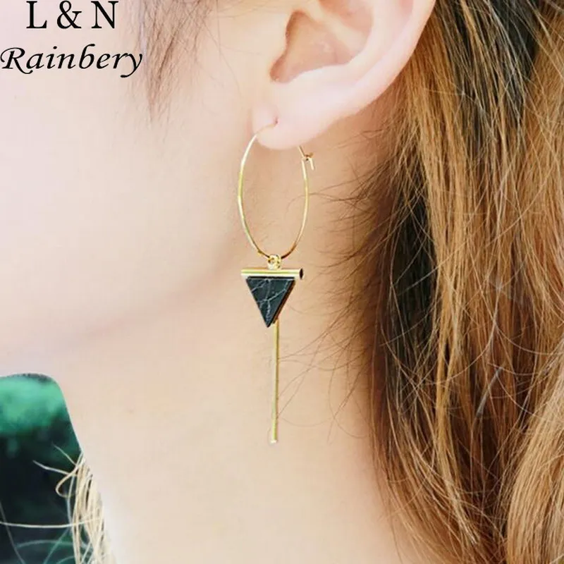 Rainbery Triangle Geometric White Stones Marble Pendants Drop Earrings For Women Dangle Earring Stone Decoration Brincos JE0519
Rainbery Triangle Geometric White Stones Marble Pendants Drop Earrings For Women Dangle Earring Stone Decoration Brincos JE0519