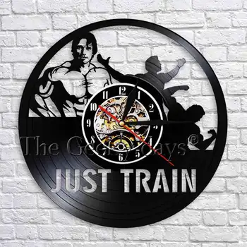 Just Train Bodybuilding Wall Clock Bodybuilder Silhouette Shadow Vinyl Wall Clock Personality Wall Decor For Fitness Club
Just Train Bodybuilding Wall Clock Bodybuilder Silhouette Shadow Vinyl Wall Clock Personality Wall Decor For Fitness Club