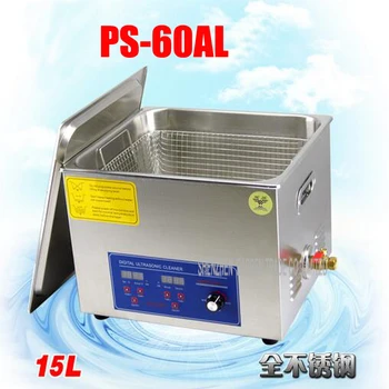 1PC 110V/220V PS-60AL 360W Ultrasonic Cleaner 15L Cleaning Equipment Stainless Steel Cleaning Machine
1PC 110V/220V PS-60AL 360W Ultrasonic Cleaner 15L Cleaning Equipment Stainless Steel Cleaning Machine