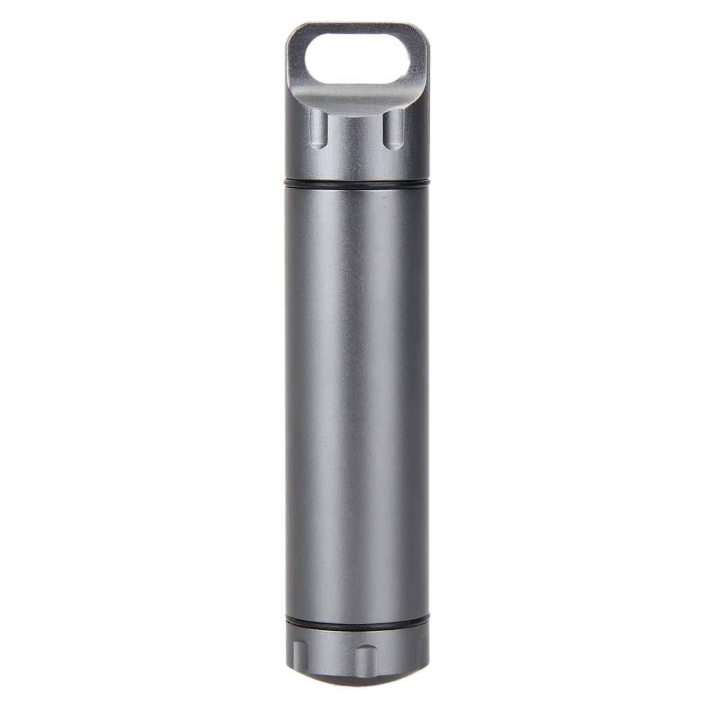 Outdoor Medicine Pill Bottles Survival Waterproof Aluminum Tank Mini EDC Box Cases for Storage Cigarette Matches Camping Gear
Outdoor Medicine Pill Bottles Survival Waterproof Aluminum Tank Mini EDC Box Cases for Storage Cigarette Matches Camping Gear
