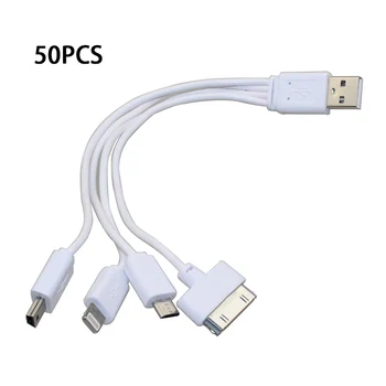 50 PCS 4 In 1 Universal Micro USB Cable Line Fast Charging Wire Phone For Samsung Xiaomi Huawei Iphone 4S 5S 6S 7 Plus
50 PCS 4 In 1 Universal Micro USB Cable Line Fast Charging Wire Phone For Samsung Xiaomi Huawei Iphone 4S 5S 6S 7 Plus