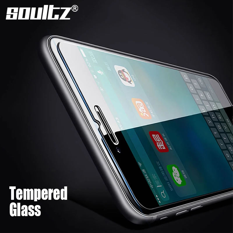 Soultz Ultra-thin Tempered Glass Screen Protector for iPhone 6 6s PLUS Tougher ScratchProof Protective Glass on iPhone 6 6s Film
Soultz Ultra-thin Tempered Glass Screen Protector for iPhone 6 6s PLUS Tougher ScratchProof Protective Glass on iPhone 6 6s Film