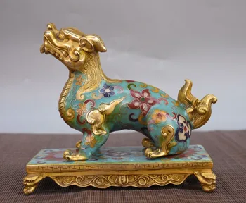 Christmas 6" Chinese Bronze Cloisonne flower pattern auspicious Fengshui animal statue Halloween
Christmas 6" Chinese Bronze Cloisonne flower pattern auspicious Fengshui animal statue Halloween