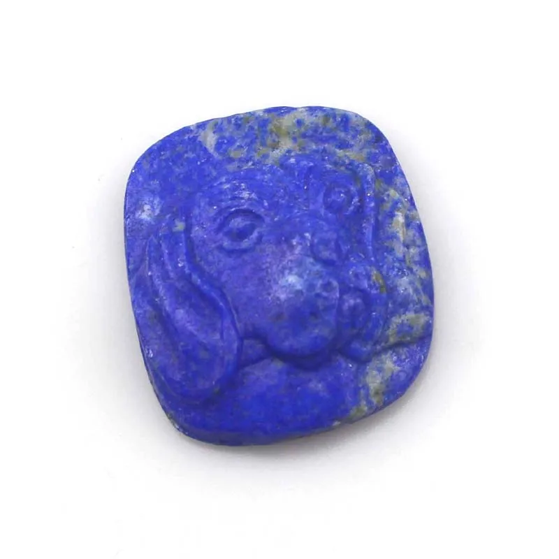 36x42mm natural lapis lazuli pendant natural stone pendant dog head carved beads for jewelry making 1 piece wholesale !
36x42mm natural lapis lazuli pendant natural stone pendant dog head carved beads for jewelry making 1 piece wholesale !