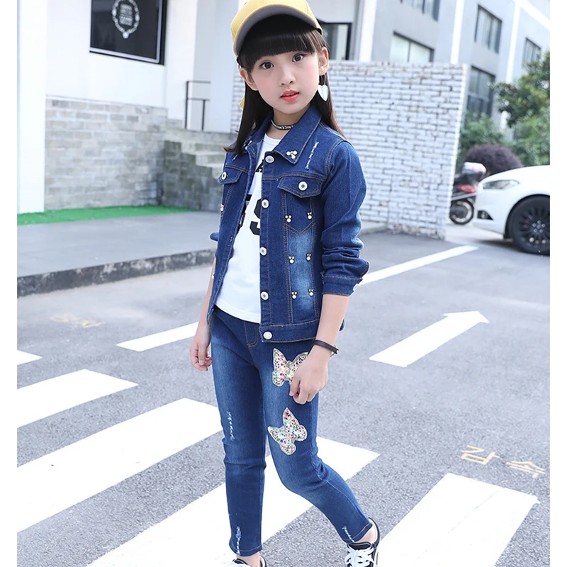 Children's Suit Casual cotton Print Kids Girls Coat Single Breasted Girls Coat+pant 2 Pcs 4 6 8 10 12 14 Year Children Clothing
Children's Suit Casual cotton Print Kids Girls Coat Single Breasted Girls Coat+pant 2 Pcs 4 6 8 10 12 14 Year Children Clothing