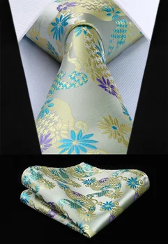 TP828Q8S Yellow Blue Paisley 3.4" Silk Tie Pocket Square Party Wedding Handkerchief Set Woven Classic Men Tie Necktie 
TP828Q8S Yellow Blue Paisley 3.4" Silk Tie Pocket Square Party Wedding Handkerchief Set Woven Classic Men Tie Necktie
