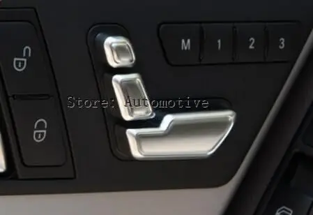 ABS Chrome Seat Adjust Button Switch Cover For Mercedes Benz W204 W205 W212 W218 X204 X166 C E GLK GL ML Class Accessory Sticker
ABS Chrome Seat Adjust Button Switch Cover For Mercedes Benz W204 W205 W212 W218 X204 X166 C E GLK GL ML Class Accessory Sticker