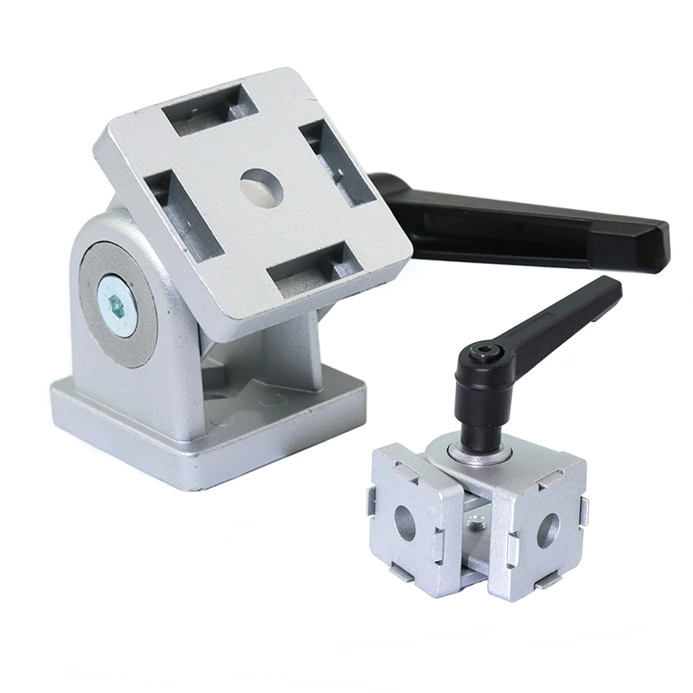 2pcs Die cast zinc alloy Flexible Pivot Joint Connector with Handle corner hinge for Aluminum Extrusion Profile 40s
2pcs Die cast zinc alloy Flexible Pivot Joint Connector with Handle corner hinge for Aluminum Extrusion Profile 40s