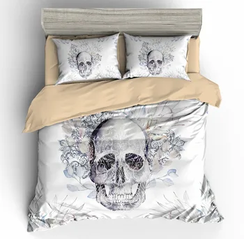 Drop Shipping 3D Retro Skull Duvet Cover Sets,Watercolor Paisley Skull in Flowers 3Pcs,100% Microfiber Decoration Bedding Sets
Drop Shipping 3D Retro Skull Duvet Cover Sets,Watercolor Paisley Skull in Flowers 3Pcs,100% Microfiber Decoration Bedding Sets