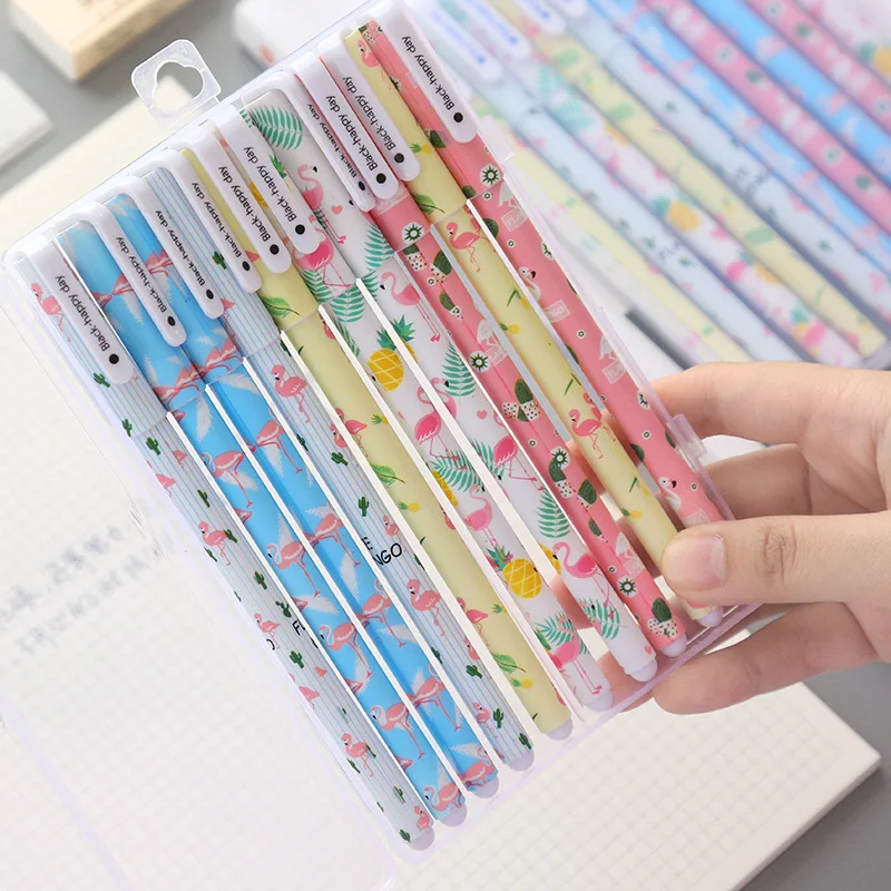 7 pack/lot Wonderful Flamingo Unicorn Animals Colored Gel Pen Ink Pen Promotional Gift Stationery School & Office Supply
7 pack/lot Wonderful Flamingo Unicorn Animals Colored Gel Pen Ink Pen Promotional Gift Stationery School & Office Supply