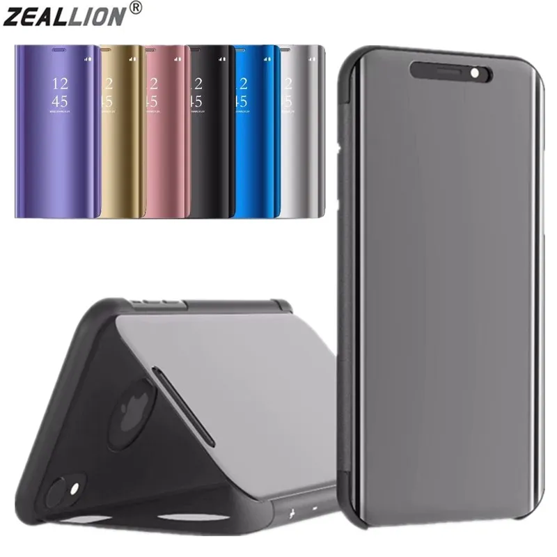 ZEALLION Case For Apple iPhone 6 6s Plus 7 8 Plus X XS XR XS Max Cover Mirror Flip Clear Leather Flip Stand Case
ZEALLION Case For Apple iPhone 6 6s Plus 7 8 Plus X XS XR XS Max Cover Mirror Flip Clear Leather Flip Stand Case