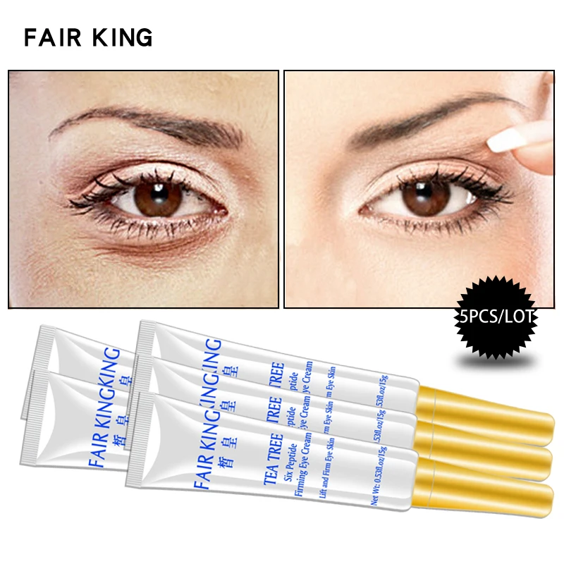 5PCS/LOT Tea Tree Six Peptide Eye Cream Anti-Wrinkle Snail Remover Dark Circles Eye Serum Against Puffiness Anti Aging
5PCS/LOT Tea Tree Six Peptide Eye Cream Anti-Wrinkle Snail Remover Dark Circles Eye Serum Against Puffiness Anti Aging