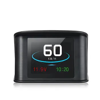 

Adeeing T600 Automobile OBD2 GPS Computer Car Digital OBD Driving Speedometer Mileage Fuel Voltage Temperature TFT HUD