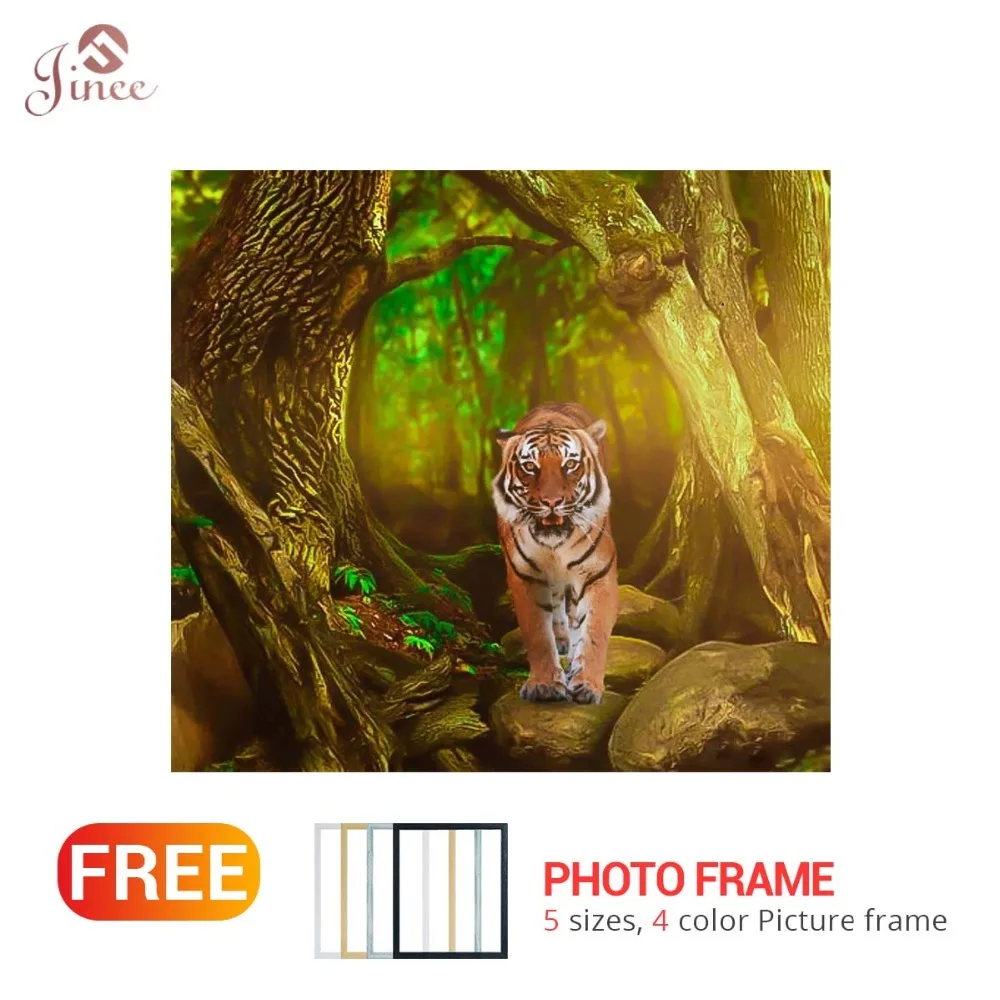 King Tiger Diamond Embroidery DIY Diamond Painting Landscape Forest Animal Diamond Painting Cross Stitch Rhinestone Mosaic
King Tiger Diamond Embroidery DIY Diamond Painting Landscape Forest Animal Diamond Painting Cross Stitch Rhinestone Mosaic