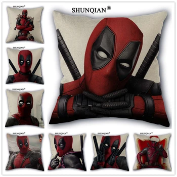 Linen Cotton Fabric Deadpool Pillow Cover Custom Home Office Wedding Decorative Pillows Cases 45x45cm Square Zipper Pillow Cases
Linen Cotton Fabric Deadpool Pillow Cover Custom Home Office Wedding Decorative Pillows Cases 45x45cm Square Zipper Pillow Cases