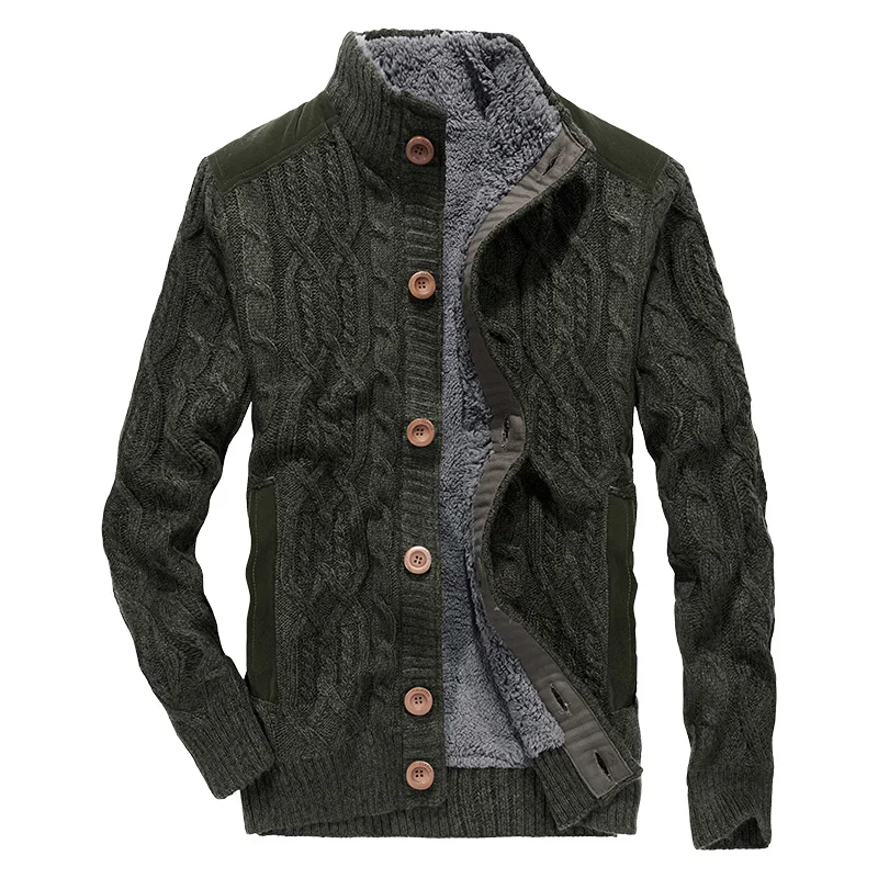 AFS JEEP winter Sweater coat men brand knitwear cardigan men stand collar turtleneck thick warm fleece sweaters fashion classic
AFS JEEP winter Sweater coat men brand knitwear cardigan men stand collar turtleneck thick warm fleece sweaters fashion classic