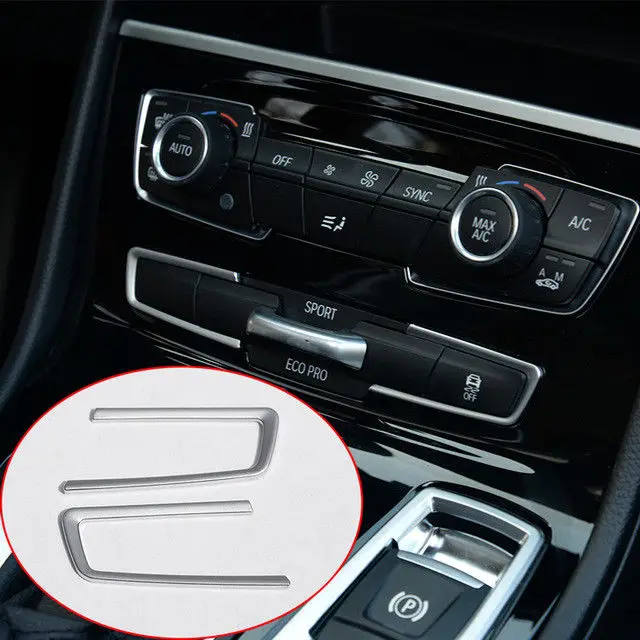 1 Набор = 2 шт. хромированный режим Кнопка рамка обшивка для BMW серии F45 F46 218i 2015 17