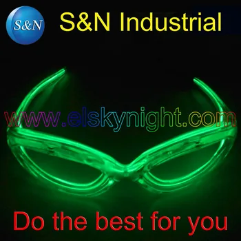 El Wire Party Grass Glasses - on/slow flash/quick flash/off Green color + free shipping
El Wire Party Grass Glasses - on/slow flash/quick flash/off Green color + free shipping