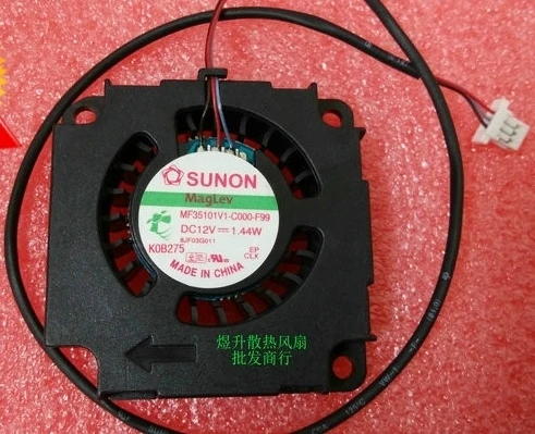 Wholesale SUNON MF35101V1-C000-F99 DC 12V 1.44W 30*30*10MM 3-line Projector Cooling Fan
Wholesale SUNON MF35101V1-C000-F99 DC 12V 1.44W 30*30*10MM 3-line Projector Cooling Fan