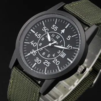Mens Army Watch XINEW Fashion Mens Brand Watches New Arrival Nylon Strap Stainless Steel Back Casual Calendar Quartz Wrist Watch
Mens Army Watch XINEW Fashion Mens Brand Watches New Arrival Nylon Strap Stainless Steel Back Casual Calendar Quartz Wrist Watch