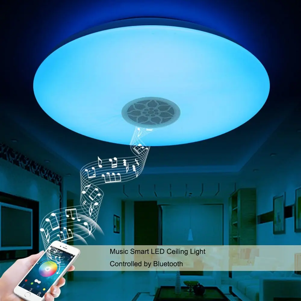 RGB Dimmable APP 24W Music LED ceiling Light with Bluetooth control Color Changing Lighting led ceiling lamp for Romantic party
RGB Dimmable APP 24W Music LED ceiling Light with Bluetooth control Color Changing Lighting led ceiling lamp for Romantic party
