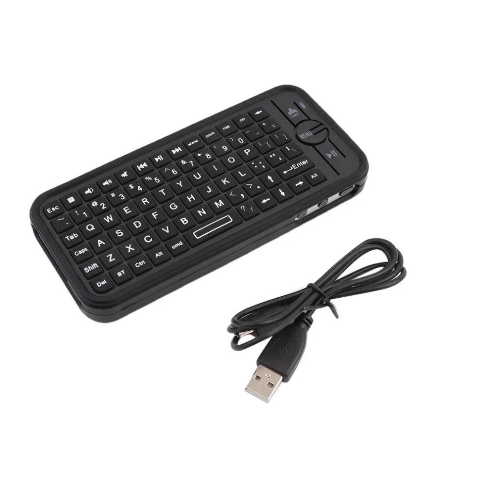 

iPazzPort KP-810-16B Mini Size Wireless Bluetooth 3.0 Keyboard Small Portable Handheld Keyboard For Android For IOS