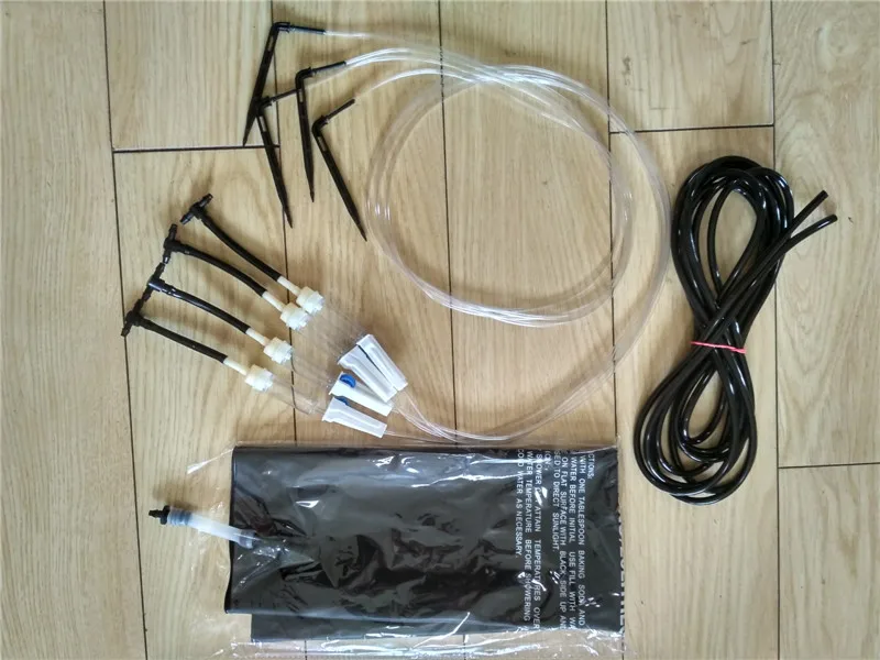 4 Drippers Bag Irrigation Watering System Slow Release Watering Bag With Drippers or Micro Emitters
4 Drippers Bag Irrigation Watering System Slow Release Watering Bag With Drippers or Micro Emitters