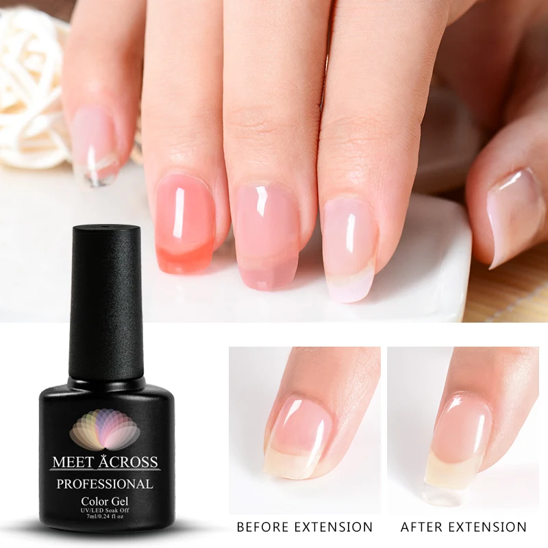 MEET ACROSS 7ml Quick Extension Poly Uv Gel Clear Pink Nude Nail Tips UV Builder Nail Art Gel Lacquer
MEET ACROSS 7ml Quick Extension Poly Uv Gel Clear Pink Nude Nail Tips UV Builder Nail Art Gel Lacquer