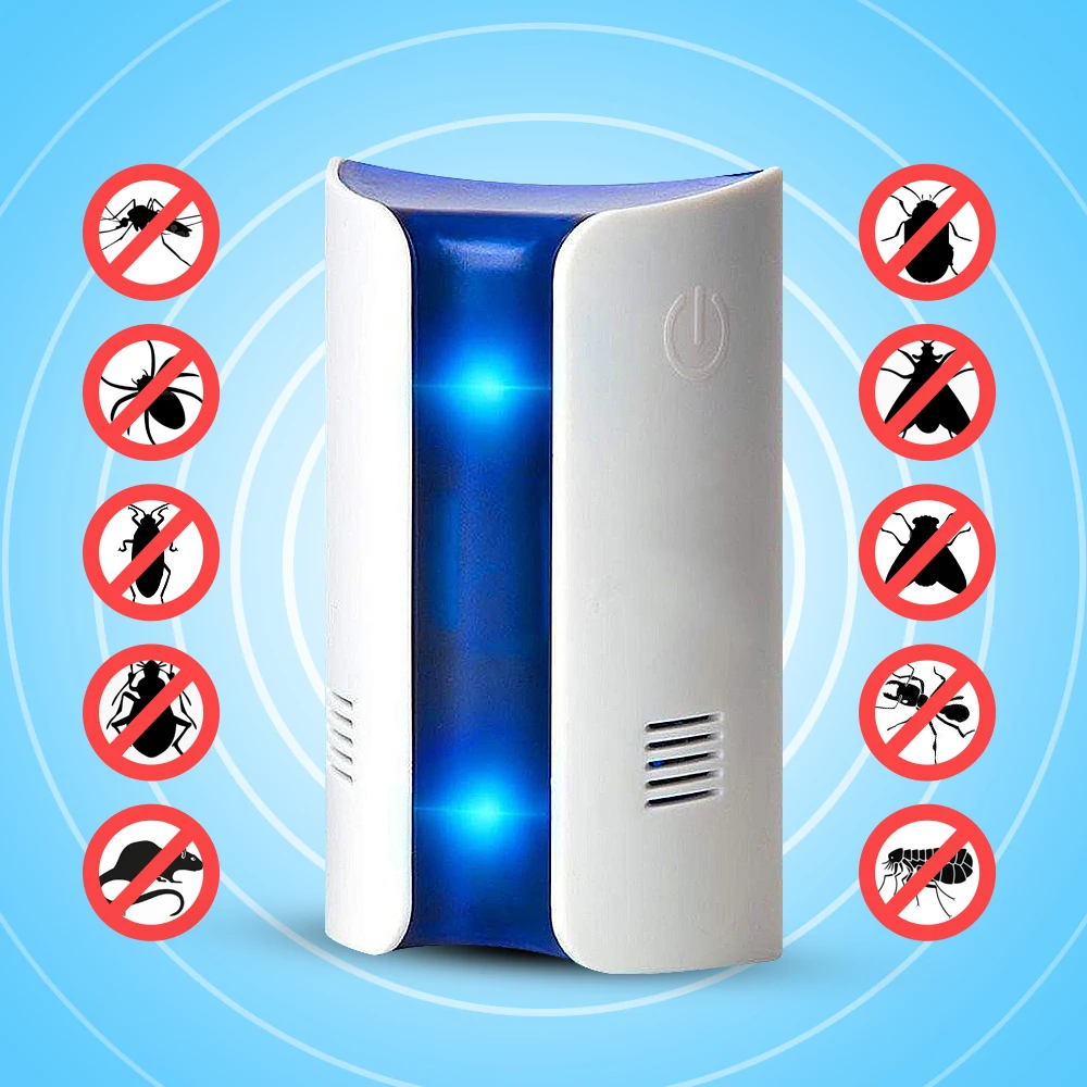 Bread Ultrasonic Electronic Repeller Electronic Pest Control Defender Repels Mice Mosquito Insect Repellent Killer+Night Light
Bread Ultrasonic Electronic Repeller Electronic Pest Control Defender Repels Mice Mosquito Insect Repellent Killer+Night Light