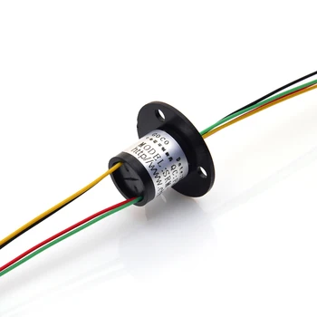 SRM-12-04A Capsule Slip Ring Out Dia. 12.5mm Mini Slipring 4 Channels 1.5A Conductive Rings for Rotary Table Gimbal Robot
SRM-12-04A Capsule Slip Ring Out Dia. 12.5mm Mini Slipring 4 Channels 1.5A Conductive Rings for Rotary Table Gimbal Robot