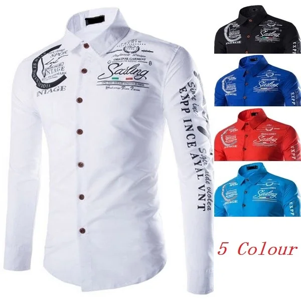 Zogaa Mens Business Shirts Brand 2019 Male Long Sleeve Shirts Casual Printing Slim Fit Comfortable Clothing Camisa Masculina
Zogaa Mens Business Shirts Brand 2019 Male Long Sleeve Shirts Casual Printing Slim Fit Comfortable Clothing Camisa Masculina