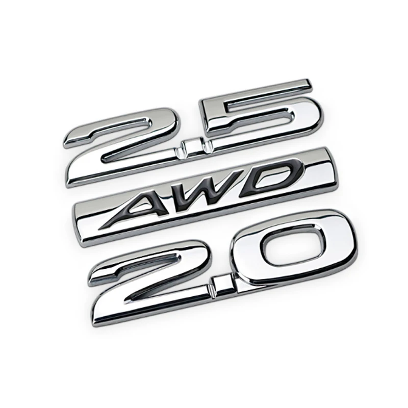 1Pcs 3D Metal AWD Car Side Fender Rear Trunk Emblem Badge Sticker Decals suit for Universal car,car decoration stickers
1Pcs 3D Metal AWD Car Side Fender Rear Trunk Emblem Badge Sticker Decals suit for Universal car,car decoration stickers